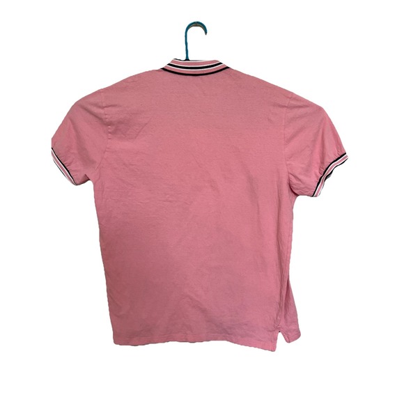 Aeropostale Shirt‎ Mens XL Pink  Polo Short Sleeve Logo A87 100% Cotton - Picture 3 of 7